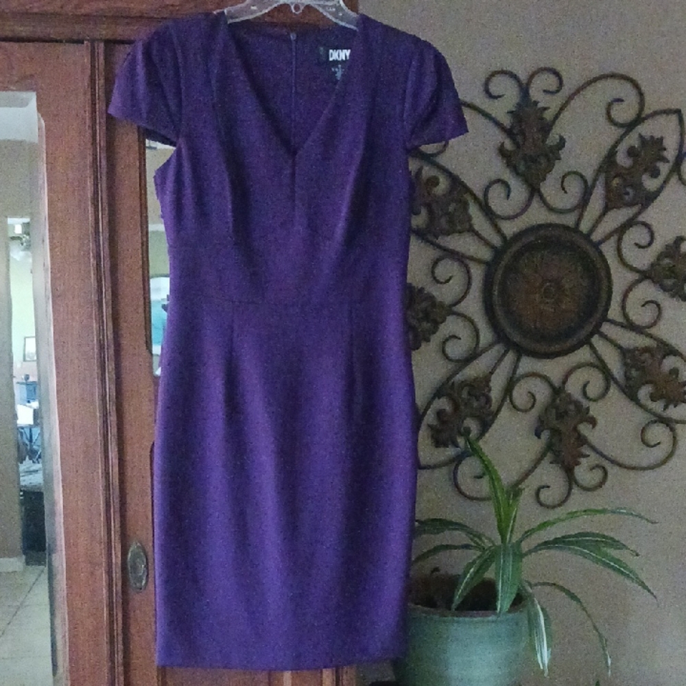 DKNY Purple Women's Dress